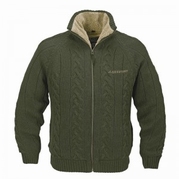 Vest met bontvoering