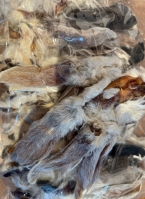 Konijnenoren met haar 500 gram