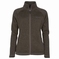 Fleece vest Gabriella - groen-bruin